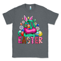Charcoal Heather Easter Classic Tee - CowhideDigitalArt