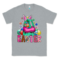 Heather Grey Easter Classic Tee - CowhideDigitalArt