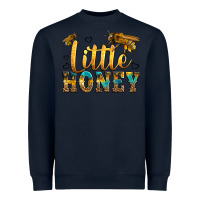 Navy Western Little Honey Bee Heavyweight Sweatshirt - LillyAllenDesigns