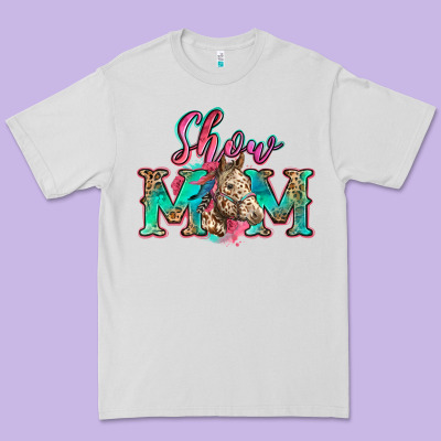 Show Mom Horse Premium Tee Designed By Zillion Design Studio