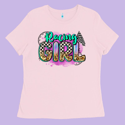 Racing Girl Ladies Tee Designed By Zillion Design Studio