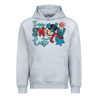 Heather Grey i am snow cute Urban Hoodie - OliviaCreatesArt