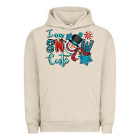 Pigment French Oak i am snow cute Urban Hoodie - OliviaCreatesArt