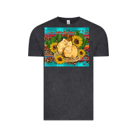 Western Chicks Coop Animals Sunflowers Cactus Serape Leopard Turquoise Vintage Tee | Teevron