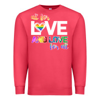Cardinal All For Love And Love For All Premium Sweatshirt - Bettercallsaul