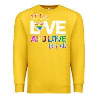 Lemon All For Love And Love For All Premium Sweatshirt - Bettercallsaul