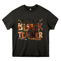 Asphalt proud black teacher Heavy Core Tee - Zillion Design Studio