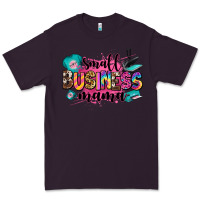 Plum small business mama Premium Tee - Zillion Design Studio