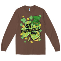 Chestnut st. patrick's day shamrock Long Sleeve Tee - MaliasSmallBusiness