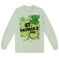 Matcha st. patrick's day shamrock Long Sleeve Tee - MaliasSmallBusiness