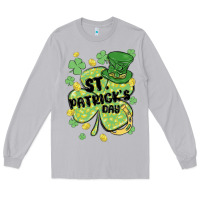 Moon Dust st. patrick's day shamrock Long Sleeve Tee - MaliasSmallBusiness