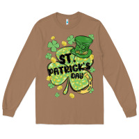 Toasted Coconut st. patrick's day shamrock Long Sleeve Tee - MaliasSmallBusiness