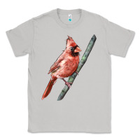 Moon Dust Northern Cardinal Bird Classic Tee - LillyAllenDesigns