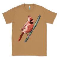 Toasted Coconut Northern Cardinal Bird Classic Tee - LillyAllenDesigns