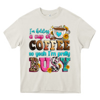 Cream i'm holding a cup of coffee so yeah i'm pretty bus Heavy Core Tee - Zillion Design Studio