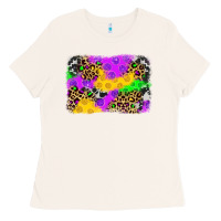 Bone mardi gras background Ladies Tee - JahusDesignShop