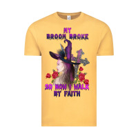 Vintage Mustard my broom broke Vintage Tee - AdoDesignShop