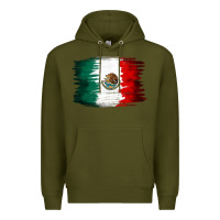 Mexican Flag Premium Hoodie | Teevron