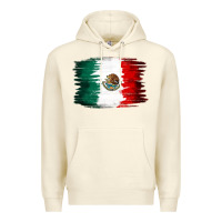 Sandshell Mexican flag Premium Hoodie - NancyCooperArtShop