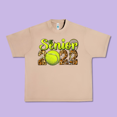 Tennis Senior 2022 Urban Heavy Tee Designed By Barkaloodesign