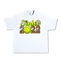 White tennis senior 2022 Urban Heavy Tee - BarkalooDesign