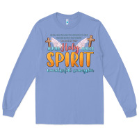 Colony Blue holy spirit wonderful counselor Long Sleeve Tee - MaliasSmallBusiness