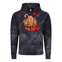 Cloud Black Christmas candy cupcake Vintage Hoodie - AdoDesignShop