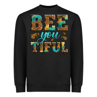Black Western Bee You Tiful Bee Heavyweight Sweatshirt - LillyAllenDesigns