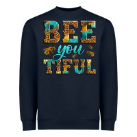 Navy Western Bee You Tiful Bee Heavyweight Sweatshirt - LillyAllenDesigns
