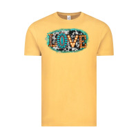 Vintage Mustard love western Vintage Tee - AdoDesignShop