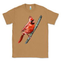Toasted Coconut Northern Cardinal Bird Classic Tee - LillyAllenDesigns