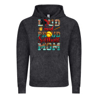 Vintage Black loud and proud softball mom Vintage Hoodie - RanaPortraitStore
