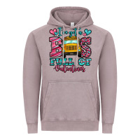 Vintage Zinc i've got a bus full of valentines school bus Vintage Hoodie - Jasminsmagicworld
