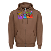 Chestnut Western Queer LGBTQ+ Zipper Hoodie - BundleAndBundleShop