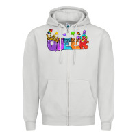Dove Grey Western Queer LGBTQ+ Zipper Hoodie - BundleAndBundleShop