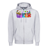 Heather Grey Western Queer LGBTQ+ Zipper Hoodie - BundleAndBundleShop