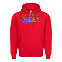 Red Western Queer LGBTQ+ Zipper Hoodie - BundleAndBundleShop