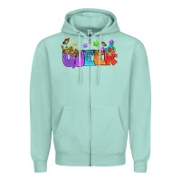 Seafoam Western Queer LGBTQ+ Zipper Hoodie - BundleAndBundleShop