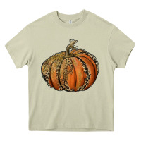 Mossy leopard pumpkin Heavy Core Tee - RanaPortraitStore