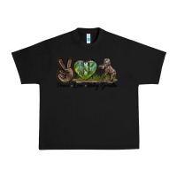 Black Peace Love Baby Gorilla Urban Heavy Tee - LillyAllenDesigns