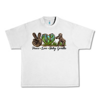 Lunar Rock Peace Love Baby Gorilla Urban Heavy Tee - LillyAllenDesigns