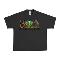 Pigment Black Peace Love Baby Gorilla Urban Heavy Tee - LillyAllenDesigns
