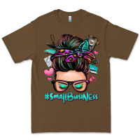 Cacao small business messy bun Premium Tee - Zillion Design Studio
