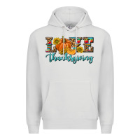 Dove Grey Love Thanksgiving Premium Hoodie - texasbilliewilder