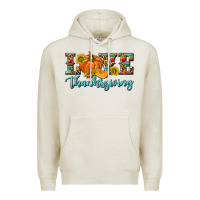Oatmeal Heather Love Thanksgiving Premium Hoodie - texasbilliewilder