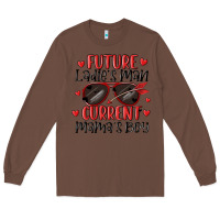 Chestnut future ladies man current mamas boy Long Sleeve Tee - MaliasSmallBusiness