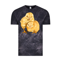 Cloud Black chicks Vintage Tee - Artiststas