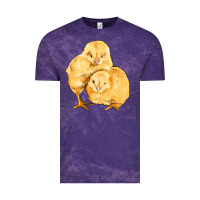 Cloud Purple chicks Vintage Tee - Artiststas