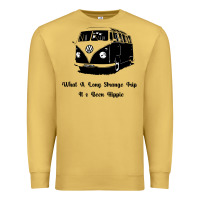 Antique Gold What A Long Strange Trip It s Been Hippie Premium Sweatshirt - Bettercallsaul