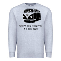 Heather Grey What A Long Strange Trip It s Been Hippie Premium Sweatshirt - Bettercallsaul